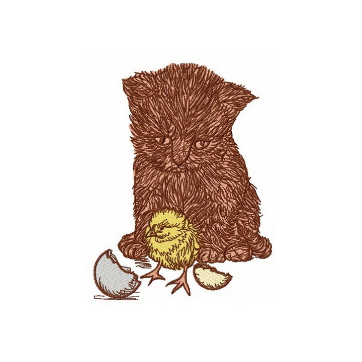 Easter surprise embroidery design - Embroidery Design