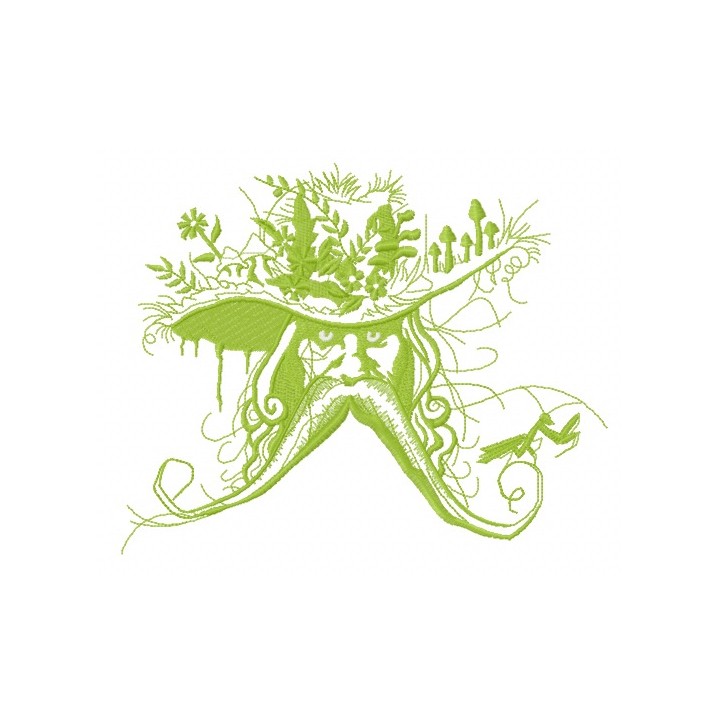 Root man 3 embroidery design - Embroidery Design