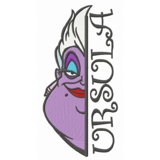 Ursula embroidery design - Embroidery Design