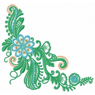 Fantastic flower 2 embroidery design - Embroidery Design