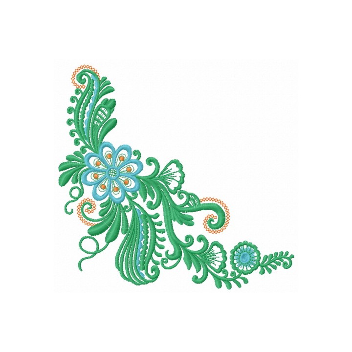 Fantastic flower 2 embroidery design - Embroidery Design