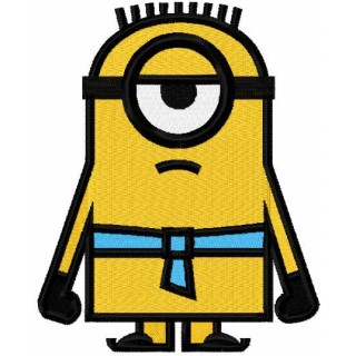 Greek Minion 3 embroidery design - Embroidery Design