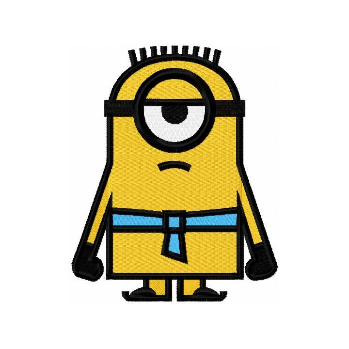 Greek Minion 3 embroidery design - Embroidery Design