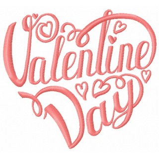 Valentine Day 2 embroidery design - Embroidery Design