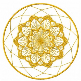 Lace doily 14 embroidery design - Embroidery Design