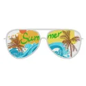 Sunglasses 2 embroidery design featuring stylish shades perfect for summer-themed projects.