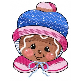 Gingers warm the heart 2 embroidery design - Embroidery Design