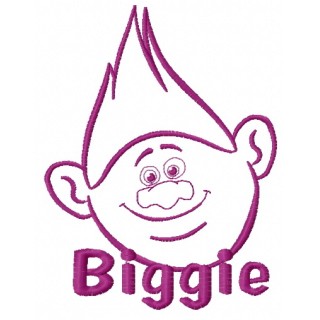 Biggie 2 embroidery design - Embroidery Design