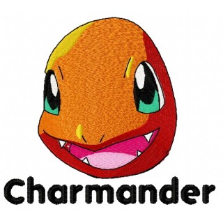Charmander 2 embroidery design - Embroidery Design