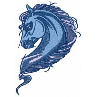 Horse heart 6 embroidery design - Embroidery Design