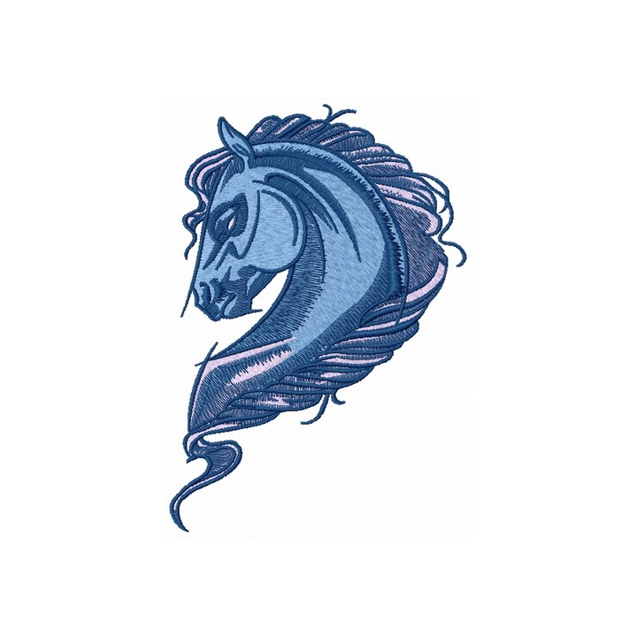 Horse heart 6 embroidery design - Embroidery Design