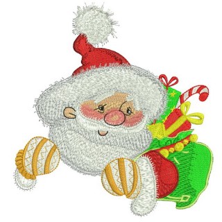 Kind Santa 2 embroidery design - Embroidery Design