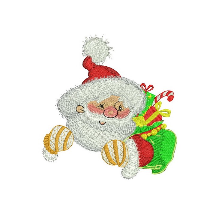 Kind Santa 2 embroidery design - Embroidery Design