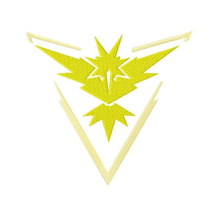 Pokemon Go Team Instict embroidery design - Embroidery Design