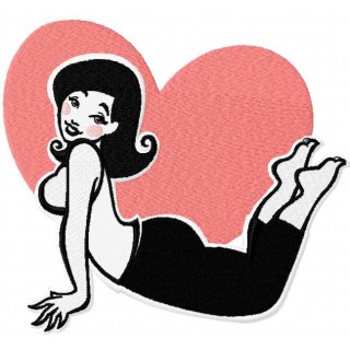 I love yoga embroidery design - Embroidery Design