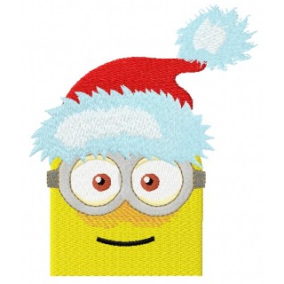 Christmas Minion 4 embroidery design - Embroidery Design