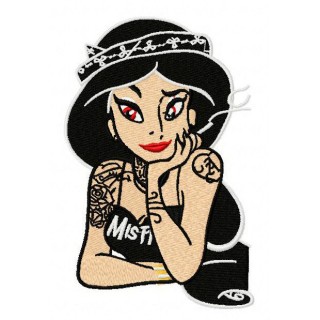 Modern Jasmin 2 embroidery design - Embroidery Design