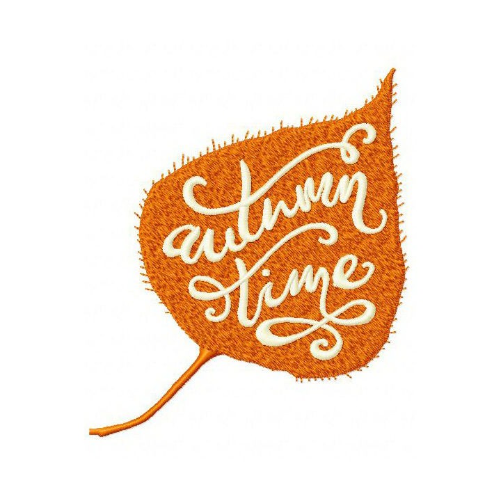 Autumn sale embroidery design - Embroidery Design
