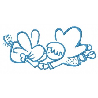 Cute little fairy 15 embroidery design - Embroidery Design