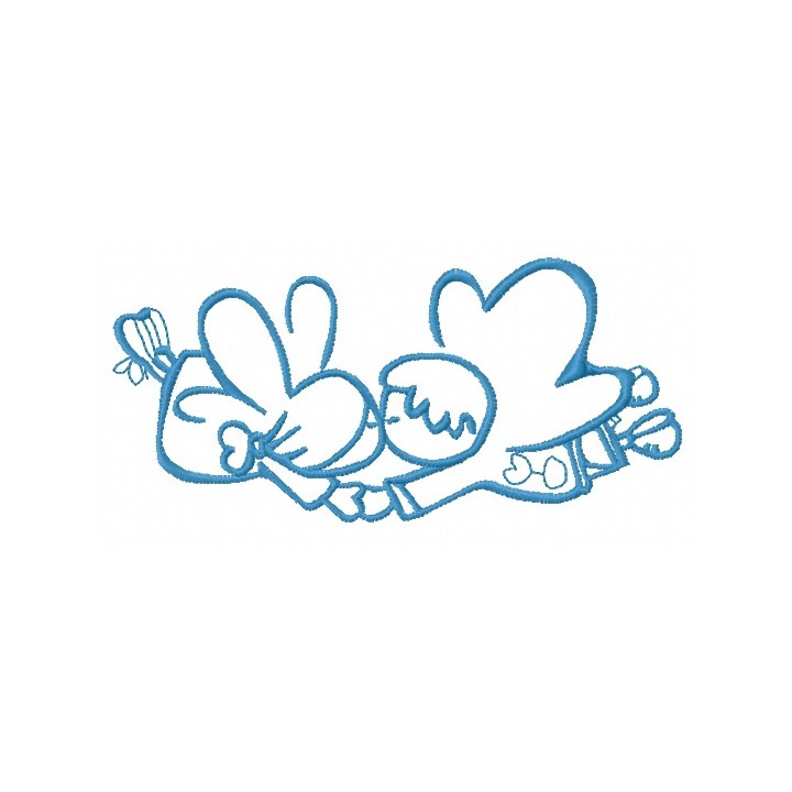 Cute little fairy 15 embroidery design - Embroidery Design