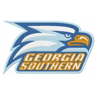 Georgia Southern Eagles logo embroidery design - Embroidery Design