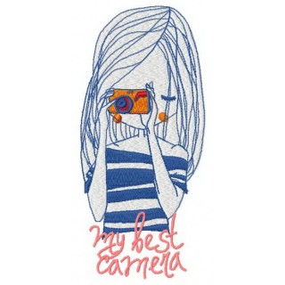 My best camera embroidery design - Embroidery Design