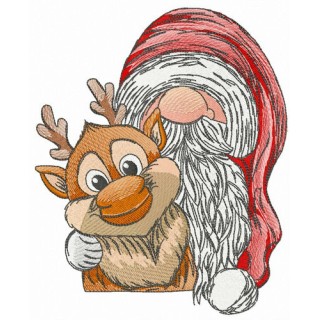 Christmas team embroidery design - Embroidery Design