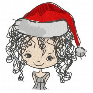 Santa's helper embroidery design - Embroidery Design