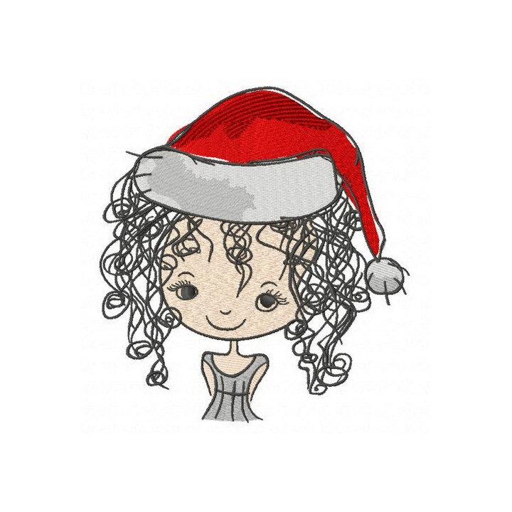 Santa's helper embroidery design - Embroidery Design