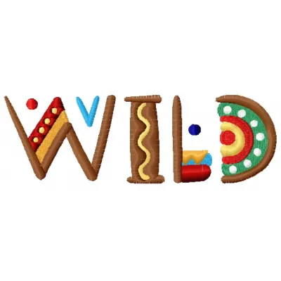 Wild embroidery design from the Legends of South Pacific collection, showcasing vibrant patterns for creative stitching.