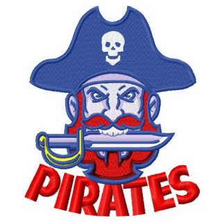 Pirate embroidery design - Embroidery Design
