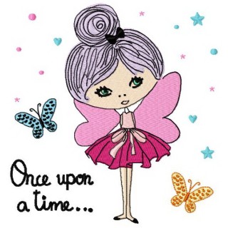 Once upon a time embroidery design - Embroidery Design