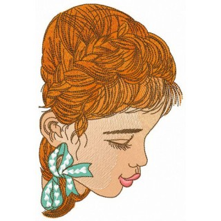 Lolita embroidery design - Embroidery Design