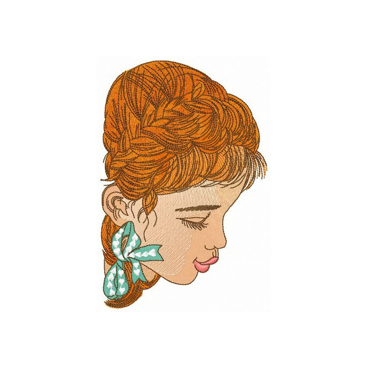 Lolita embroidery design - Embroidery Design