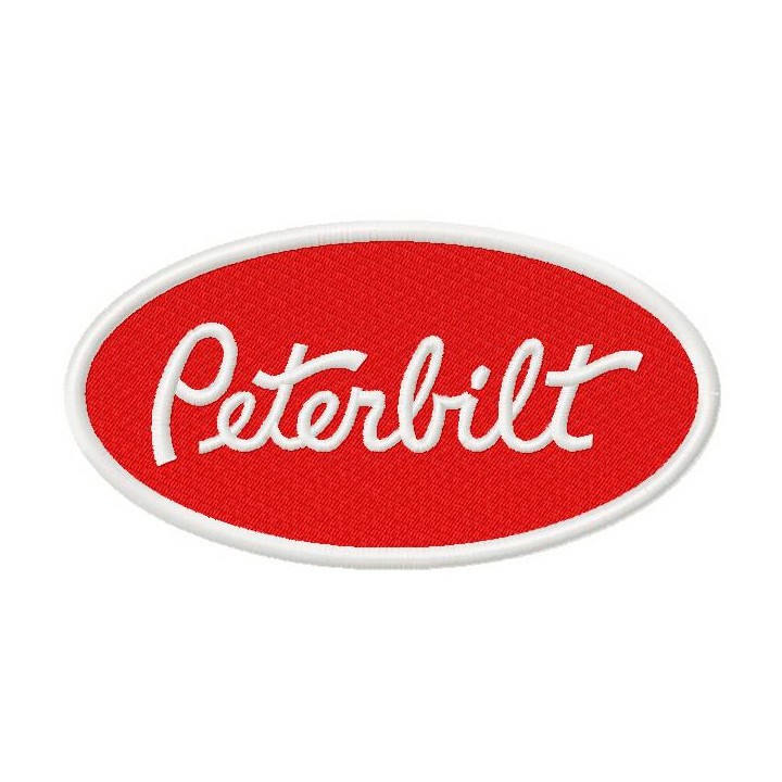 Peterbilt logo embroidery design - Embroidery Design