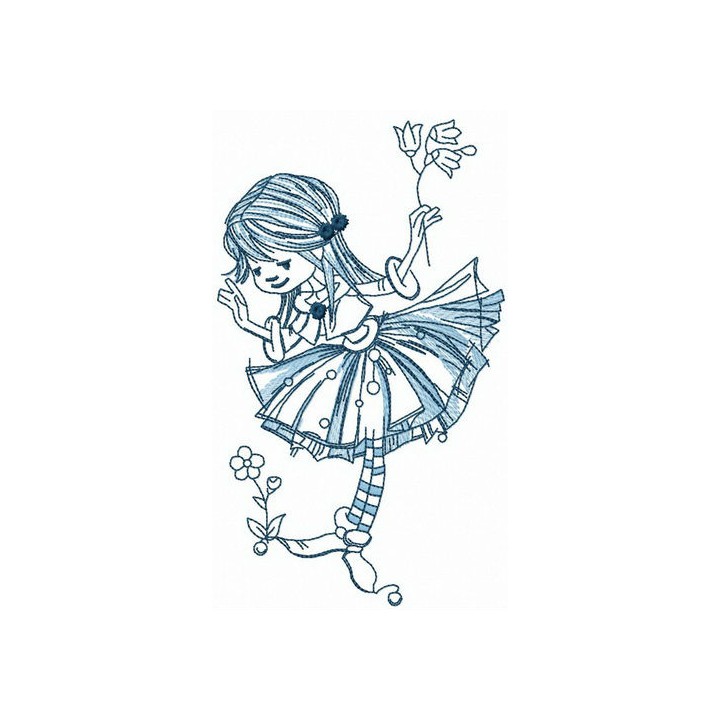 Flowers for potion embroidery design - Embroidery Design