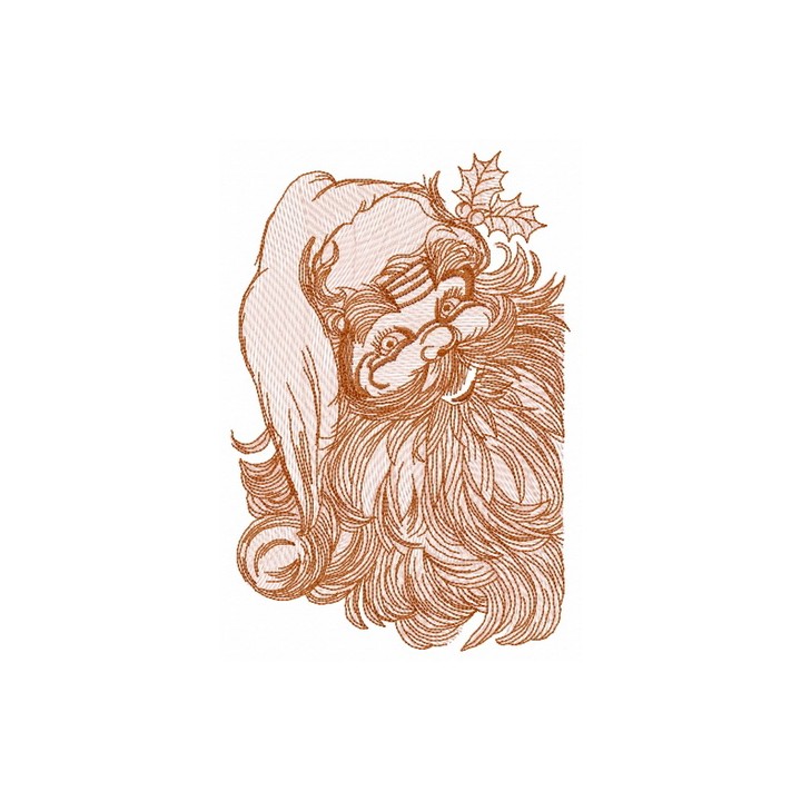 Santa Claus 4 embroidery design - Embroidery Design
