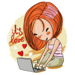 It's love embroidery design - Embroidery Design