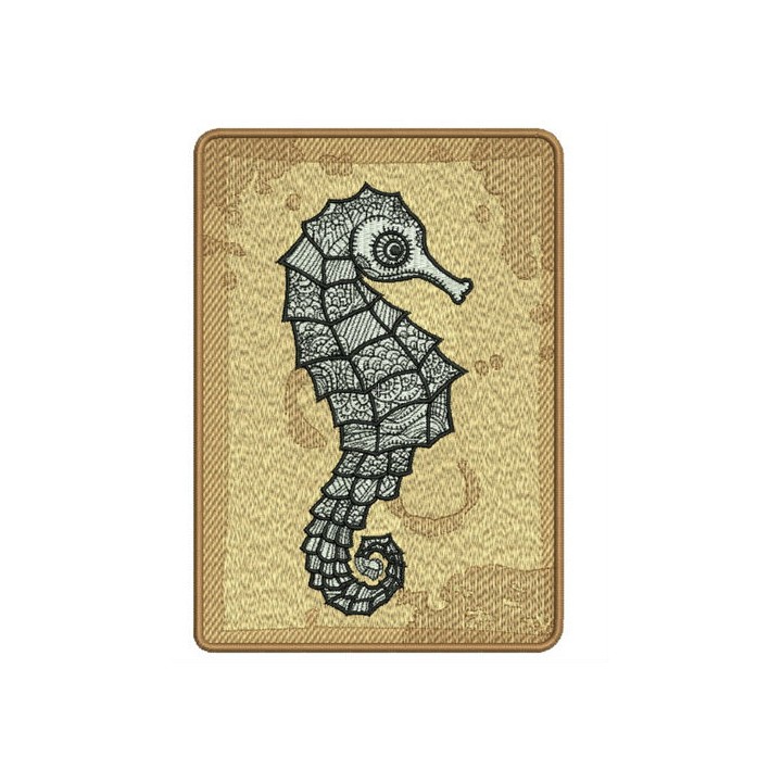 Sea horse 2 embroidery design - Embroidery Design