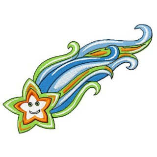 Tiny star embroidery design - Embroidery Design