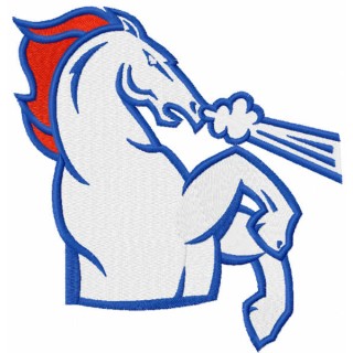 Denver Broncos Logo 5 embroidery design - Embroidery Design