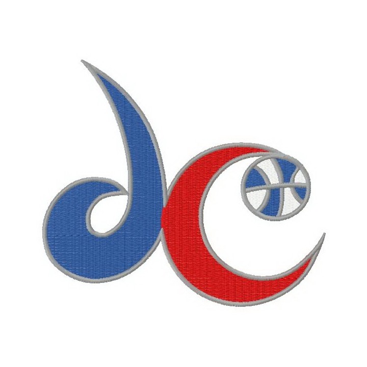 Washington Wizards logo 5 embroidery design - Embroidery Design