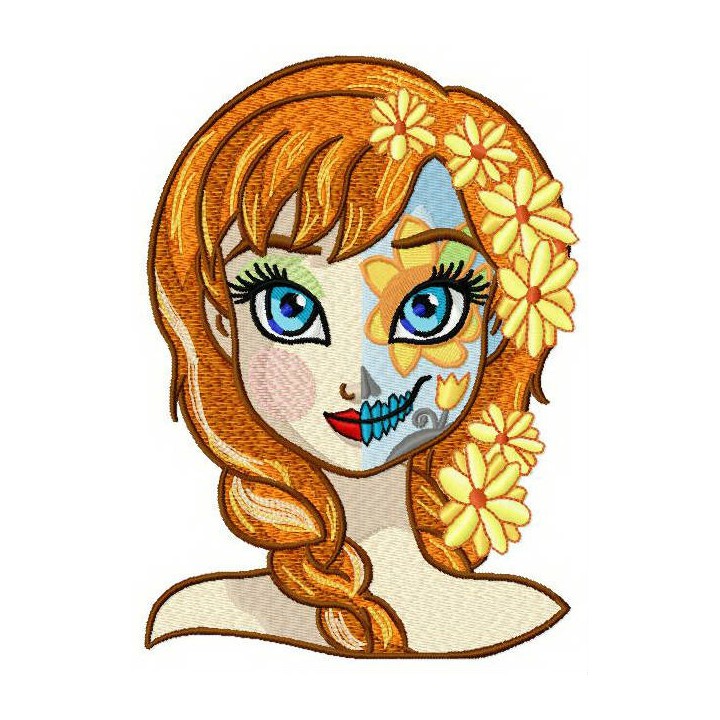 Fancy Anna embroidery design - Embroidery Design