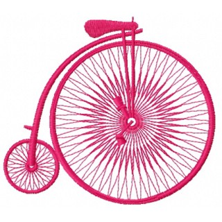 Bicycle 2 embroidery design - Embroidery Design