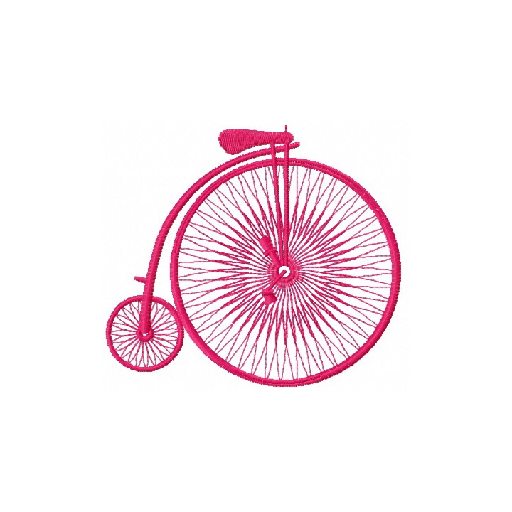 Bicycle 2 embroidery design - Embroidery Design