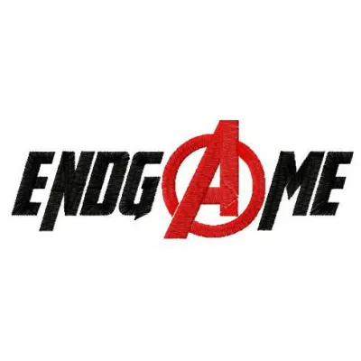 Avengers: Endgame embroidery design featuring iconic characters, ideal for stitching on t-shirts and hoodies.