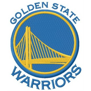 Golden State Warriors logo embroidery design - Embroidery Design