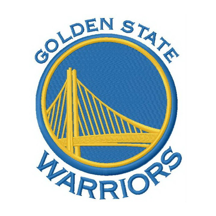 Golden State Warriors logo embroidery design - Embroidery Design
