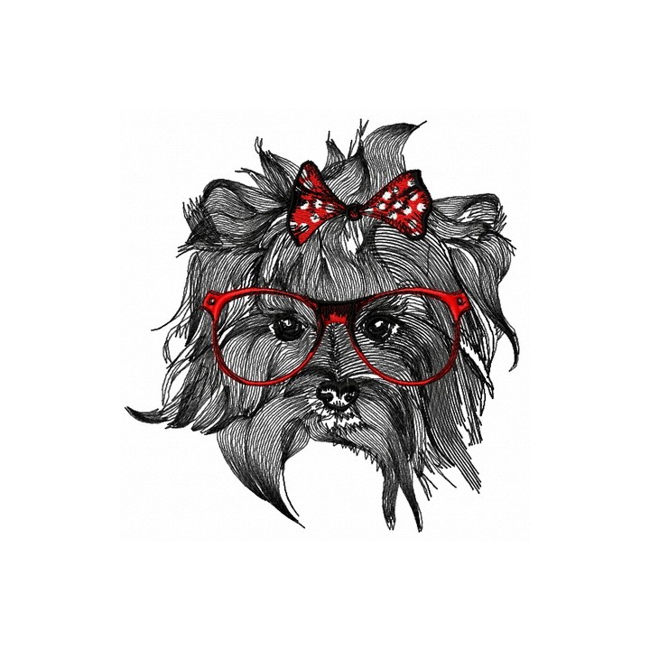 I'm a fashion girl 2 embroidery design - Embroidery Design