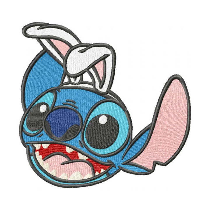 Happy Easter Stitch embroidery design - Embroidery Design